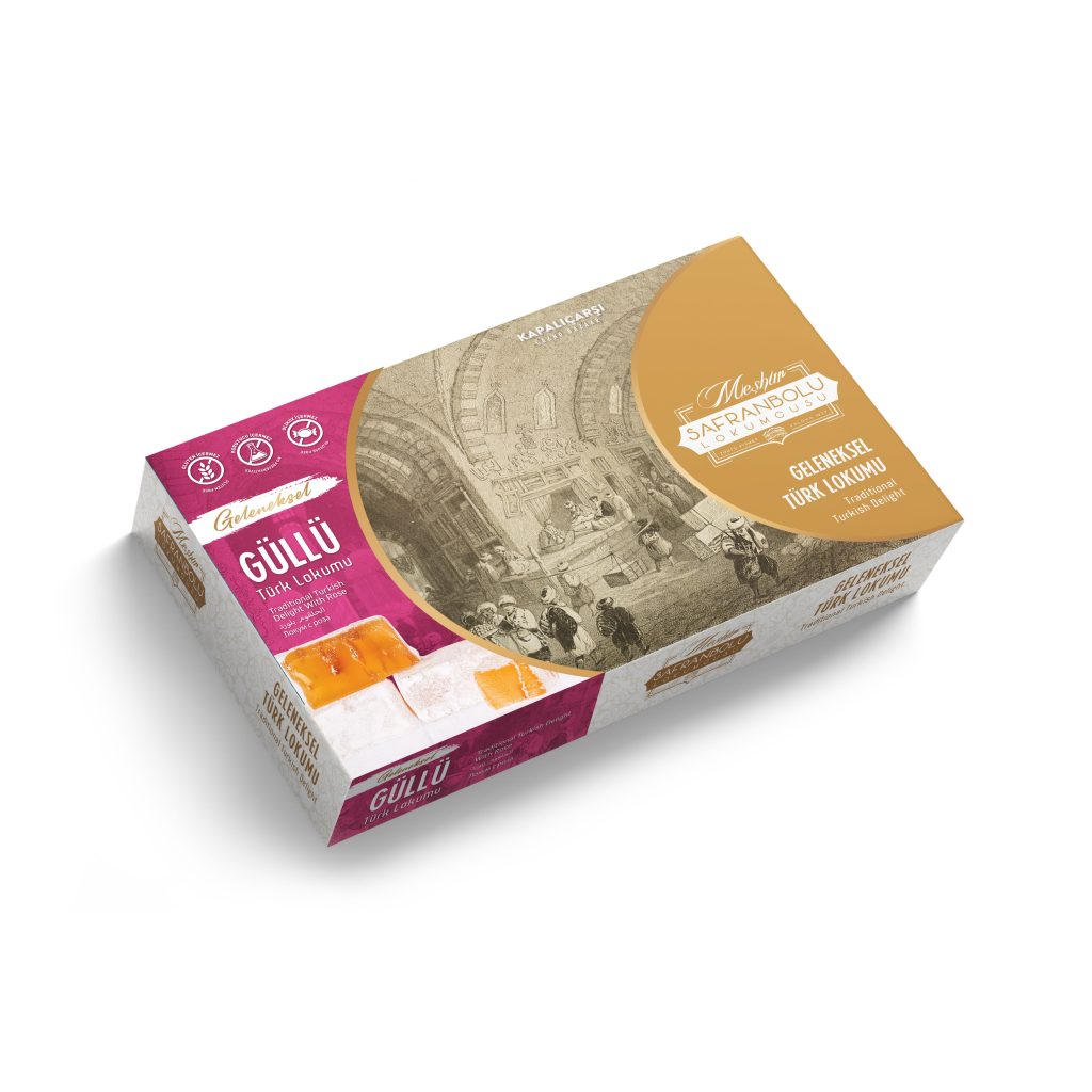 Gül Aromalı Lokum